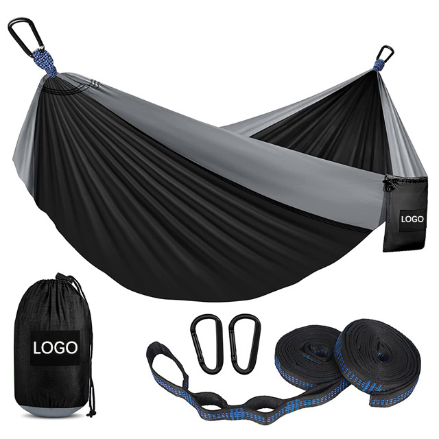 Portable Parachute Hammock Lightweight camping double with Straps