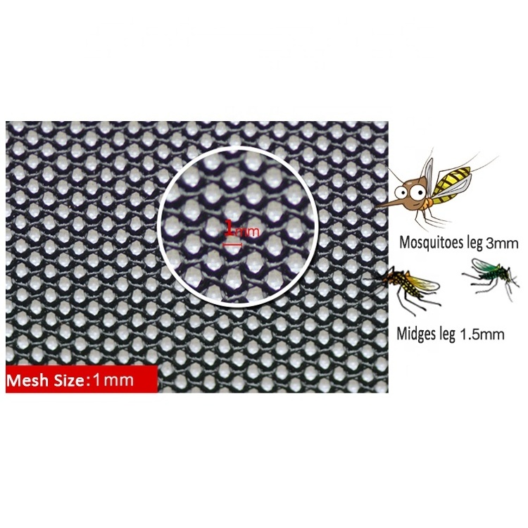 Van Mosquito Net Mesh Magnetic Seams Rear Door Screen for Vans RV SUV MPV