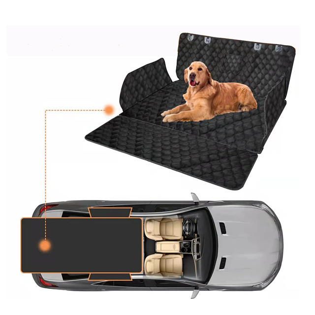 Waterproof Pet Cargo Cover Non-Slip Dog Seat Cover Mat for SUVs Vans