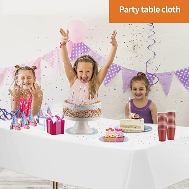 Biodegradable Christmas Colorful Roll Pp Party Printed Dining Woven Non Cloth Rectangle Disposable Table Cloth Cover