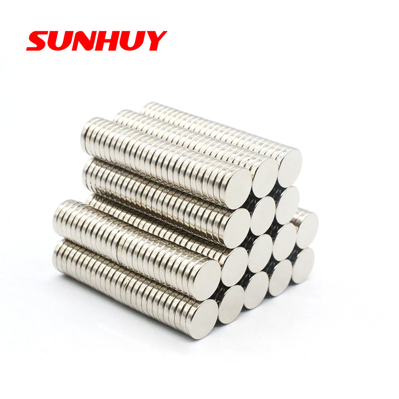 10*2mm Wholesale Cheap Permanent Neodymium Round Magnets Customizable Ndfeb  Round Magnets