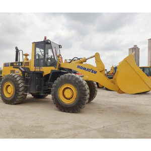 Used  7 ton Heavy Front Loader Komatsu WA470 Good Price Japan Made Tire Loader