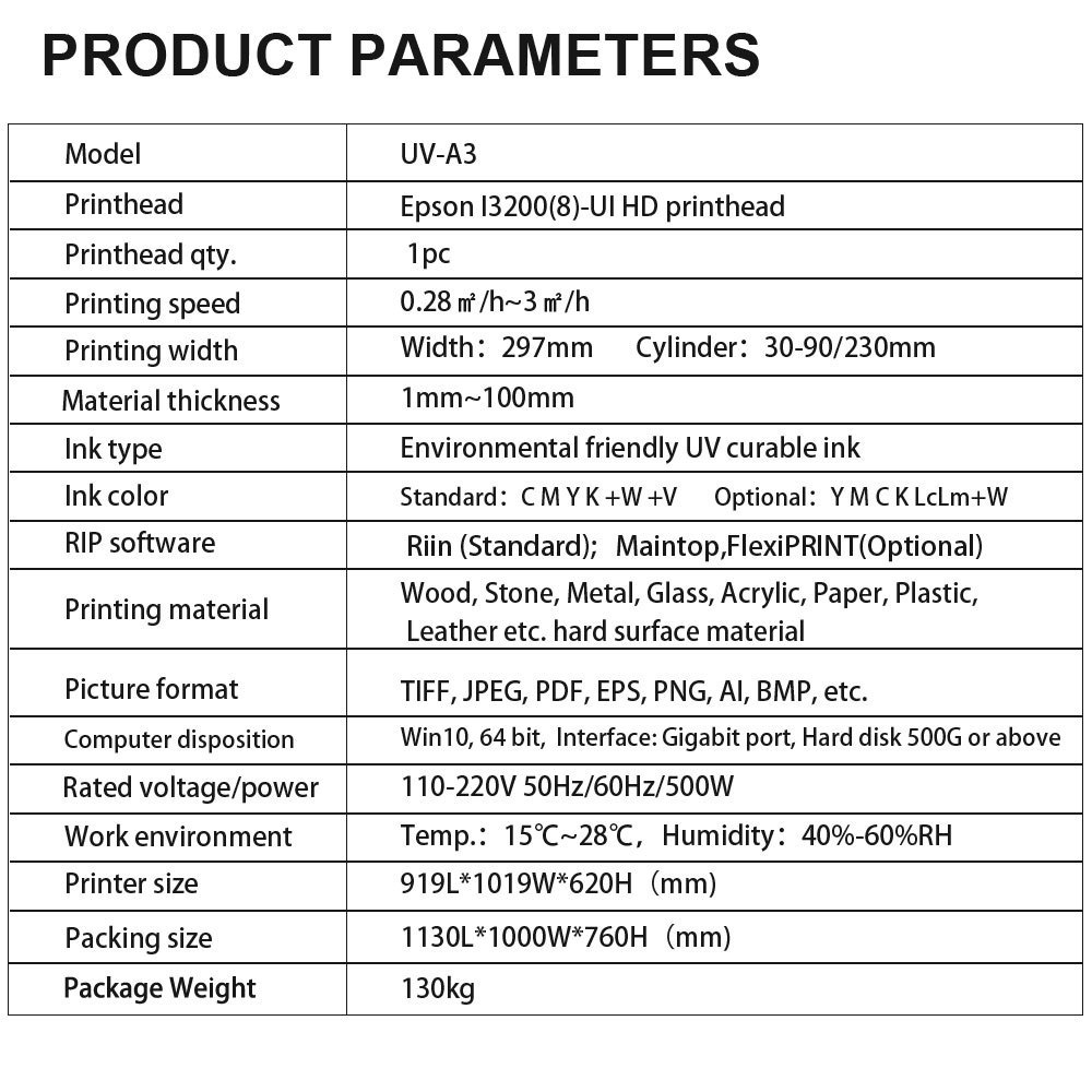 Sunika 12 Inch Automatic DIY UV DTF sticker printer Newest EPSON I3200 Printhead A3/A4 Print Manufacturer logo printer