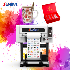 Sunika Epson XP600 f1080 Inkjet Film a3 dtf flatbed logo printer sticker  30cm transfers UV DFT printing machine