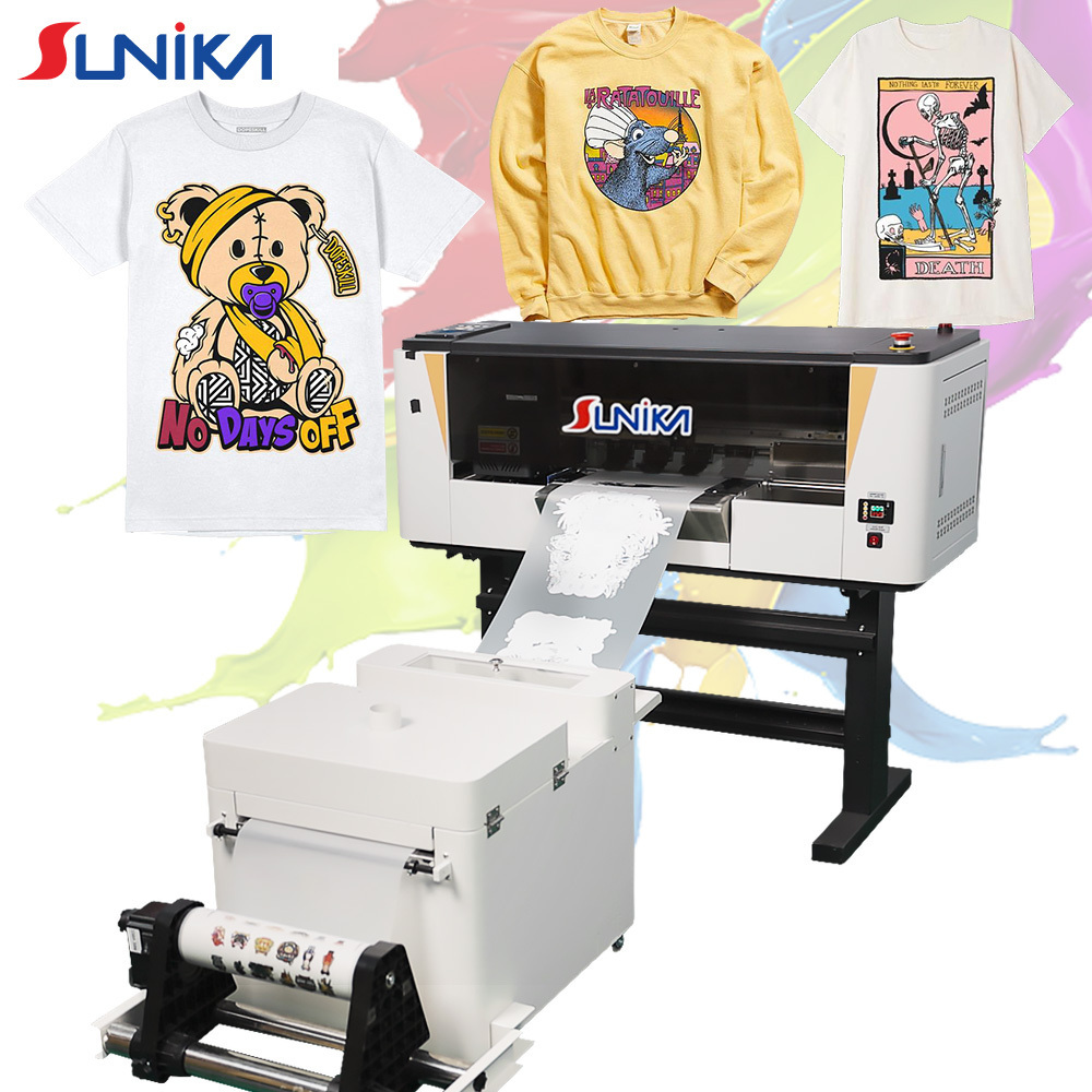 Sunika Original Epson Printhead 1080 Automatic DTF Printer with 320mm A3/A4 Digital Printing Dimension for T-Shirts All Cloth