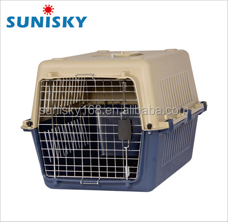 cheap price large size plastic pet carrier strong dog carrier, non-toxic and pollution-free, suitable for household use