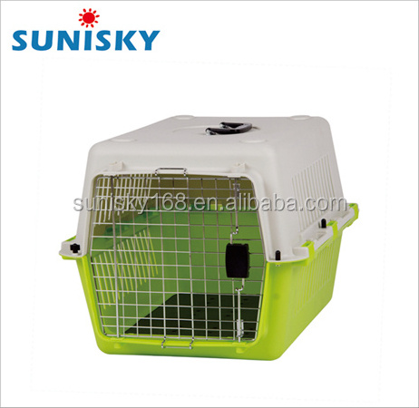 cheap price large size plastic pet carrier strong dog carrier, non-toxic and pollution-free, suitable for household use