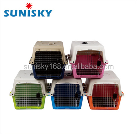 cheap price large size plastic pet carrier strong dog carrier, non-toxic and pollution-free, suitable for household use