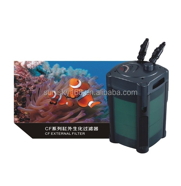 Efficient aquarium biochemical external canister water filter