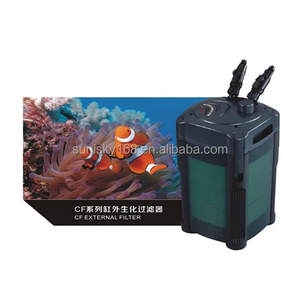 Efficient aquarium biochemical external canister water filter