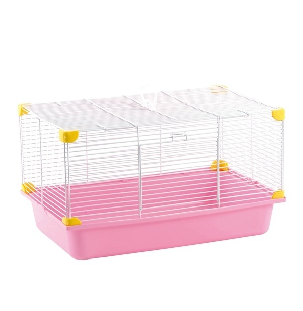 Simple hamster cage pink XL size suitable for large scale breeding on farms