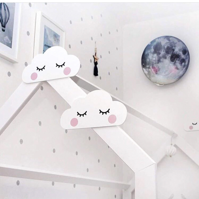 Hot Selling Nordic Wind Rabbit Cloud Wall Hanging Decoration Children's Room Wall Stickers Wall Art Decor