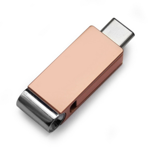 Prime Quality Rose Gold Metal OTG Usb Key 32Gb USB 3.0 With Return And Replacement Service