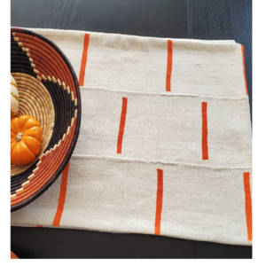 Best Selling Indian Wholesale Hand Loomed African Mudcloth Block Printed 60x15 Inch 100% Cotton Bohemian Woven Table Runner