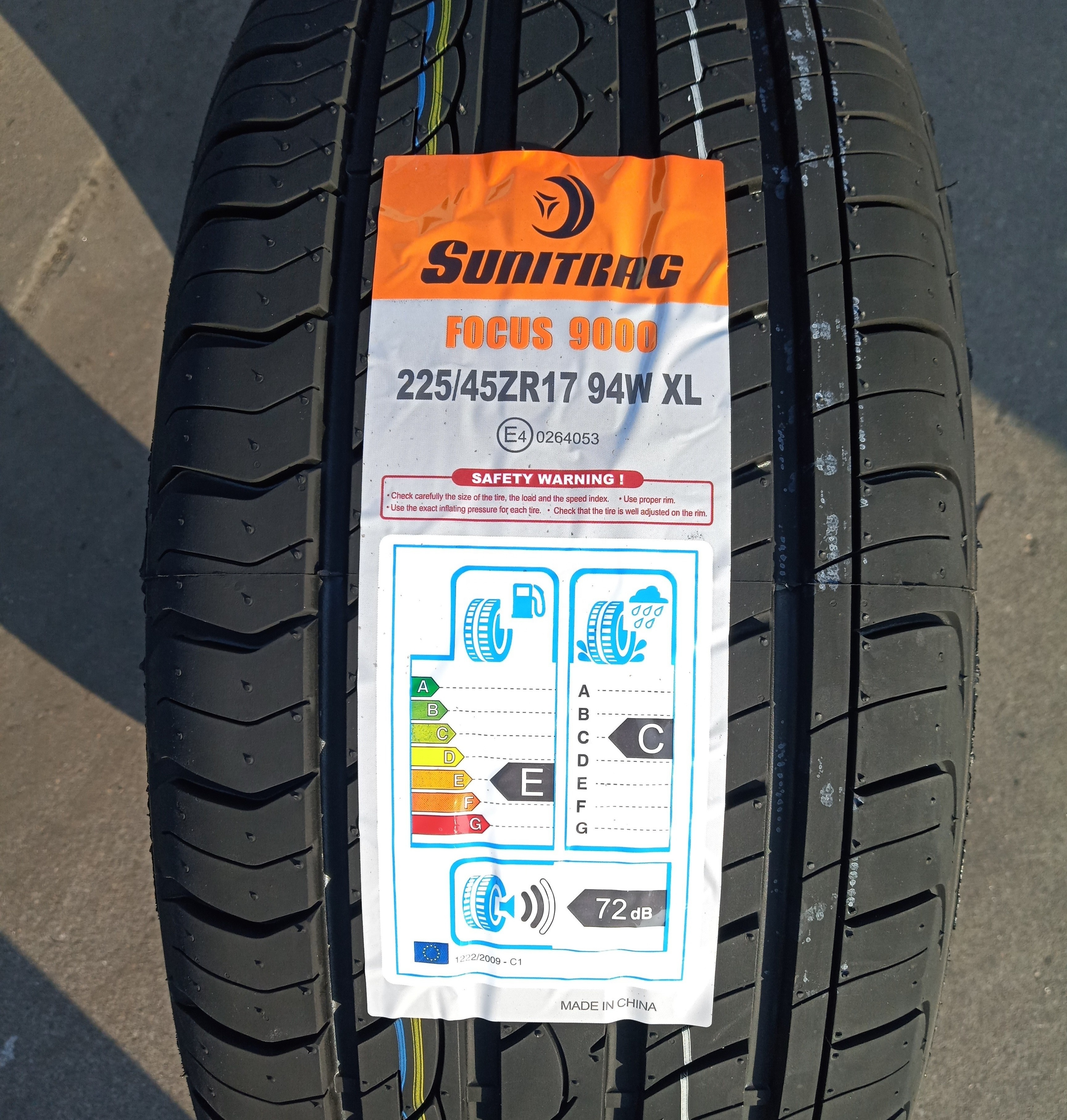 China Good Price Passenger Car Tyres 195/65R15  sunireac brand