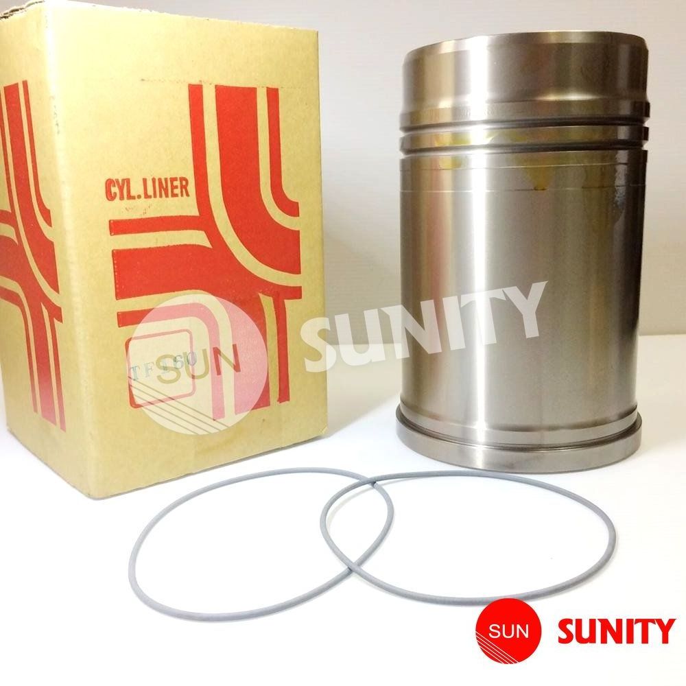 TAIWAN SUNITY  MADE IN TAIWAN high quality CYLINDER LINER with O Ring TF160 OEM 705800-01900 FOR YANMAR