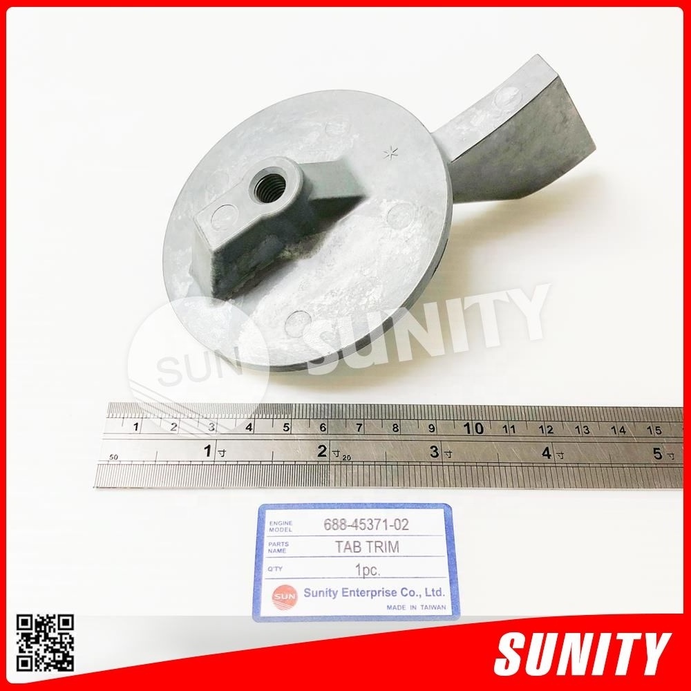 TAIWAN SUNITY High Quality 688-45371-02 TAB TRIM  for Yamaha  2/4-stroke Motor 40-50HP 25-90HP Engine