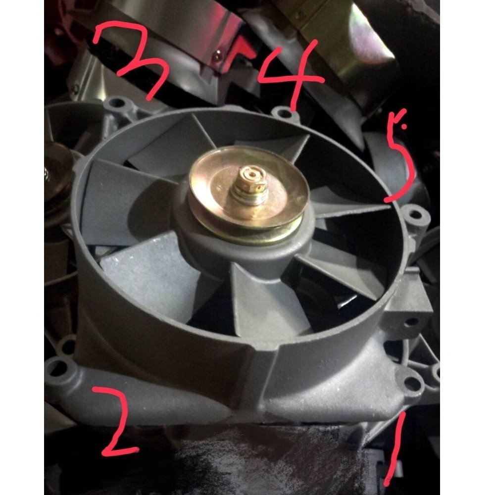 TAIWAN SUNITY high Suppliers TS230 CASE FAN for YANMAR TS230 engine parts