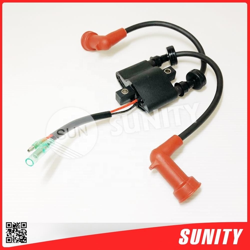 TAIWAN SUNITY high quality  Ignition Coil Assy OEM 6F6-85530-01 for Yamaha  E40G E40J Outboard Motors