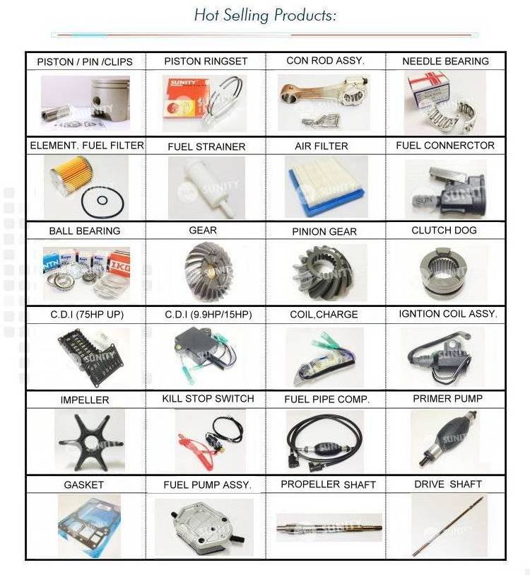 TAIWAN SUNITY Quality Assured DOG CLUTCH 682-45631-00 for Yamaha 2/4 Stroke 9.9HP-15HP Outboard