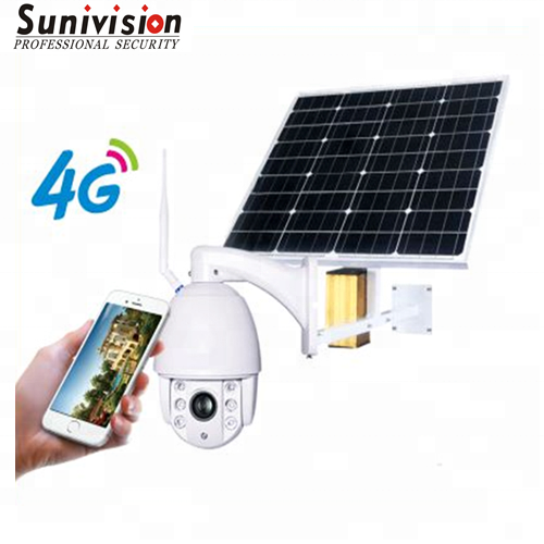 4G wifi solar powered cctv camera 60W Solar Panel