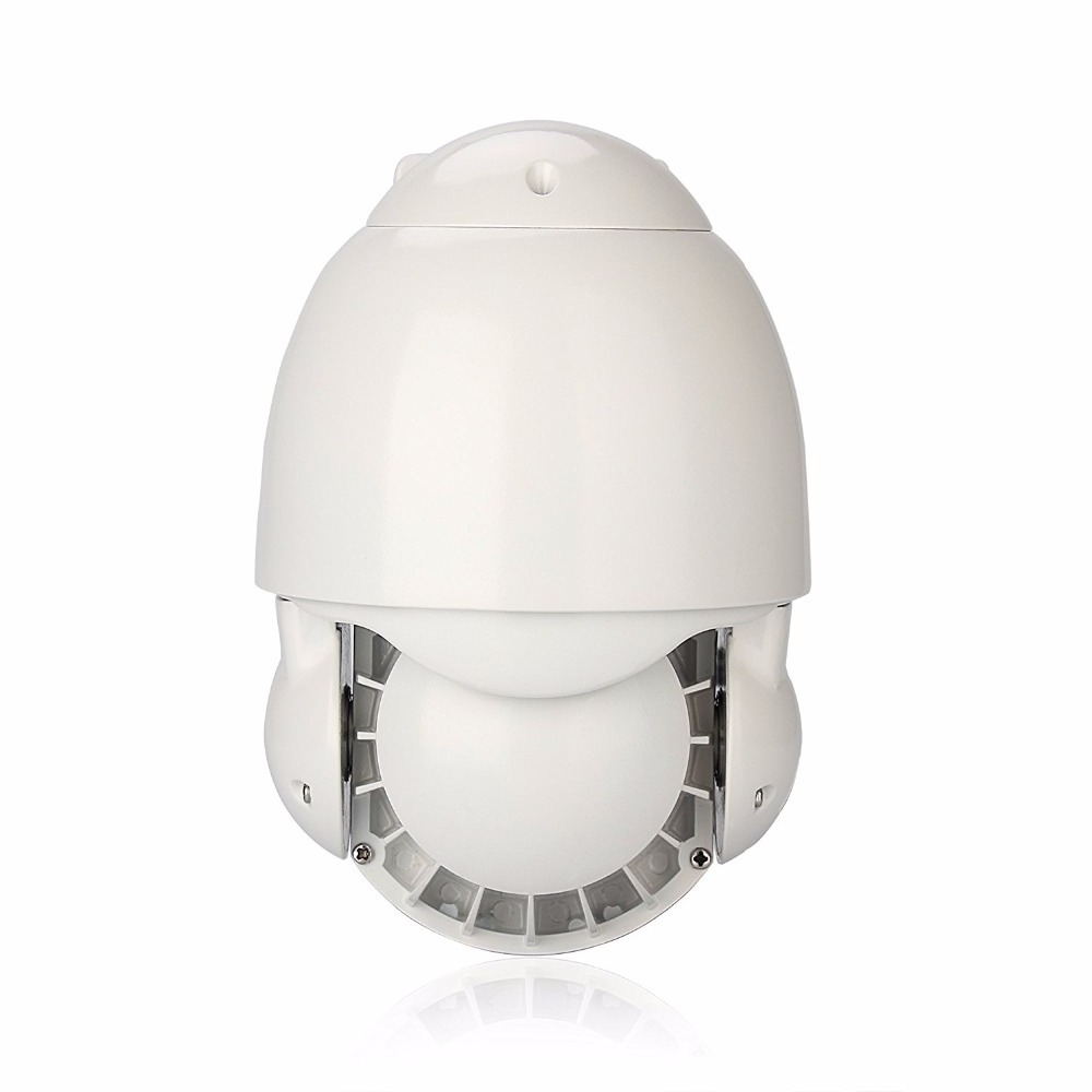 10X Optical Zoom High Speed Mini IR IP PTZ Camera , 2.0 M 1920*1080 Security Dome Camera with 6 PCS high-power infrared