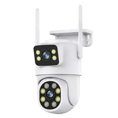 Good Quality Sunisee 6MP Outdoor Wifi IP Ptz Dual Lens Dual Screen Cctv Camera Outdoor Waterproof CCTV Camera