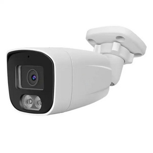 New Metal Dual lights 4MP Bullet Camera POE Security CCTV camera Colorful night video Face detection XMeye