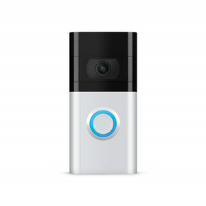 Wireless Video Doorbell Security Camera with HD video, improved motion detection, battery-powered and easy installation