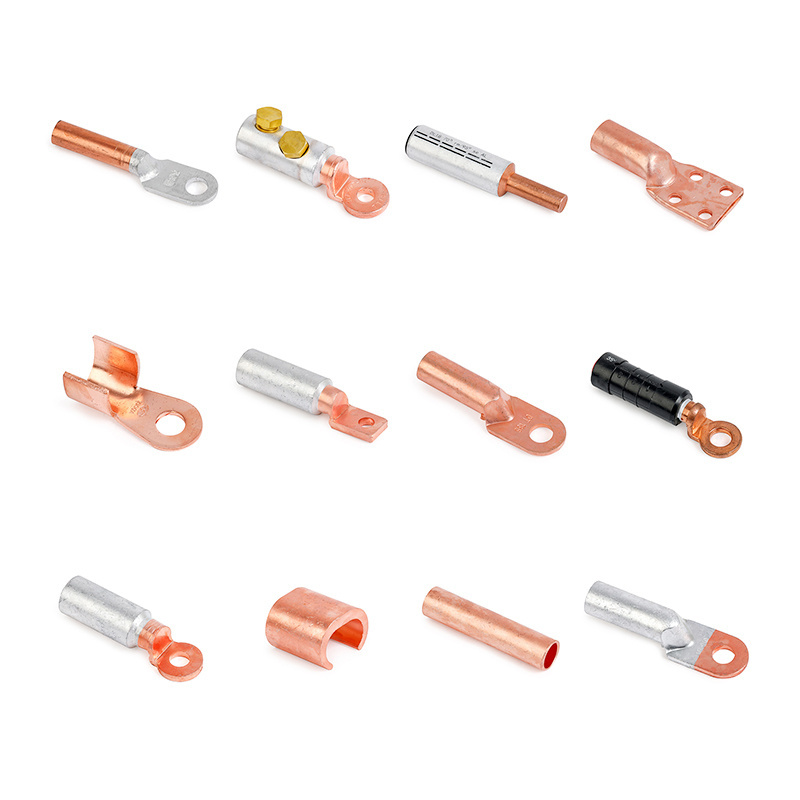 Multi-style Copper Aluminum Connecting electrical connectors ring Terminals wire Bimetallic Automotive Cable Bimetal Lugs