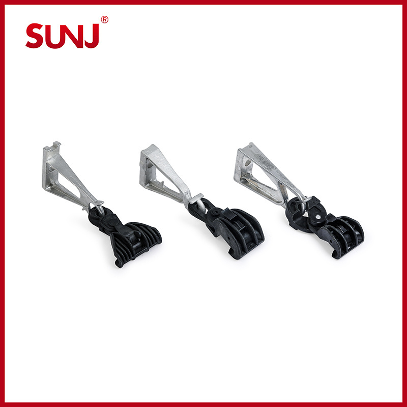 Overhead Line Electric Accessories Hanging Clamps Pole Fiber Optic abc Cable Suspension Clamp