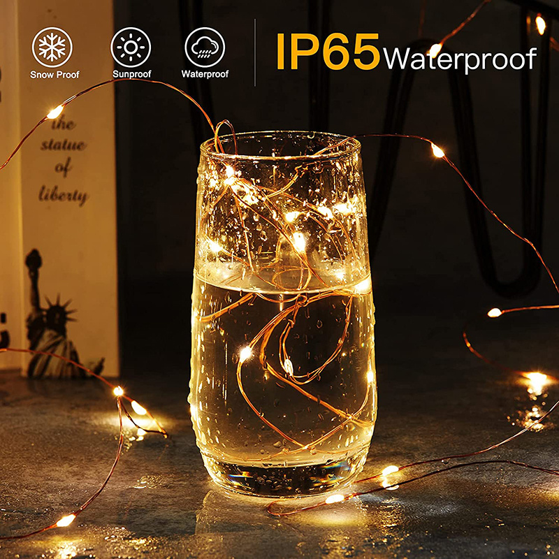 High Quality Cheap Price Holiday Lighting Outdoor Waterproof Solar Christmas Decoration Tree Light LED String Light