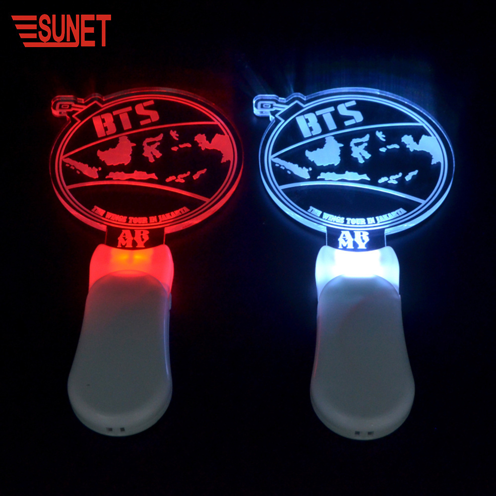 Alibaba Hot Sale SUNJET Custom Concert Led Light Stick, Party Wireless Remote Controlled Led Glow Sticks