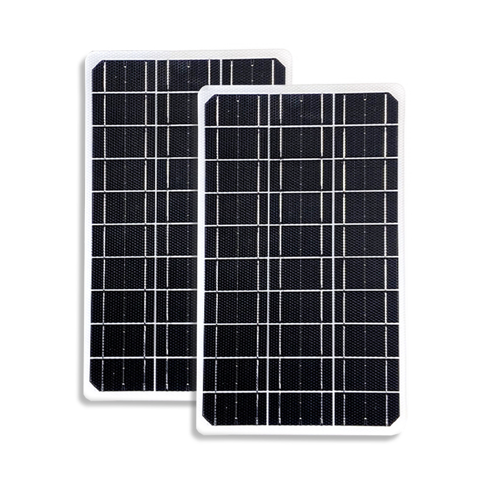 10W 12V Solar Panel for Solar Trickle Charger Portable Battery Maintainer on RV Boat Cabin Tent Car Trucks Trailers