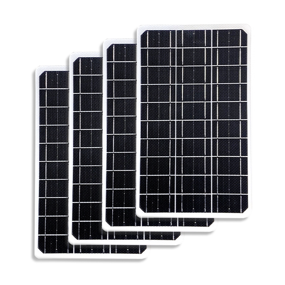 10W 12V Solar Panel for Solar Trickle Charger Portable Battery Maintainer on RV Boat Cabin Tent Car Trucks Trailers