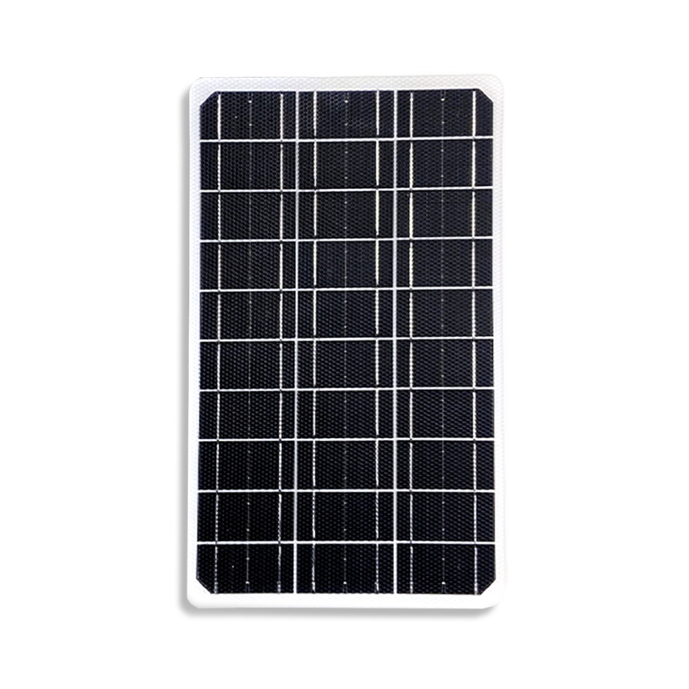 10W 12V Solar Panel for Solar Trickle Charger Portable Battery Maintainer on RV Boat Cabin Tent Car Trucks Trailers