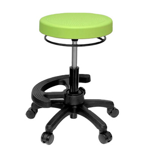 Modern design comfortable ergonomic chair swivel saddle seat for dental salon