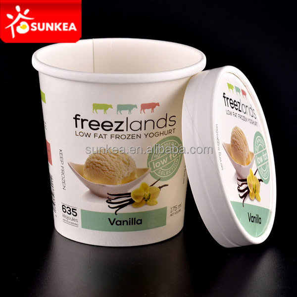 Ice cream cup, paper ice cream packaging, packaging for ice cream