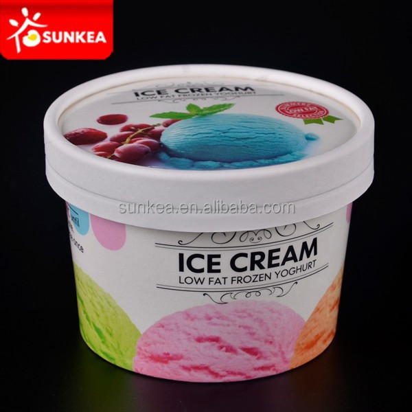 Ice cream cup, paper ice cream packaging, packaging for ice cream