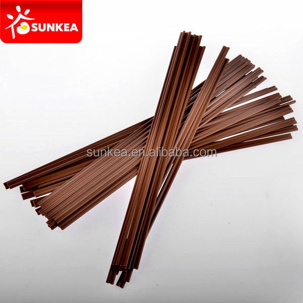 Flexible plastic coffee stir stick