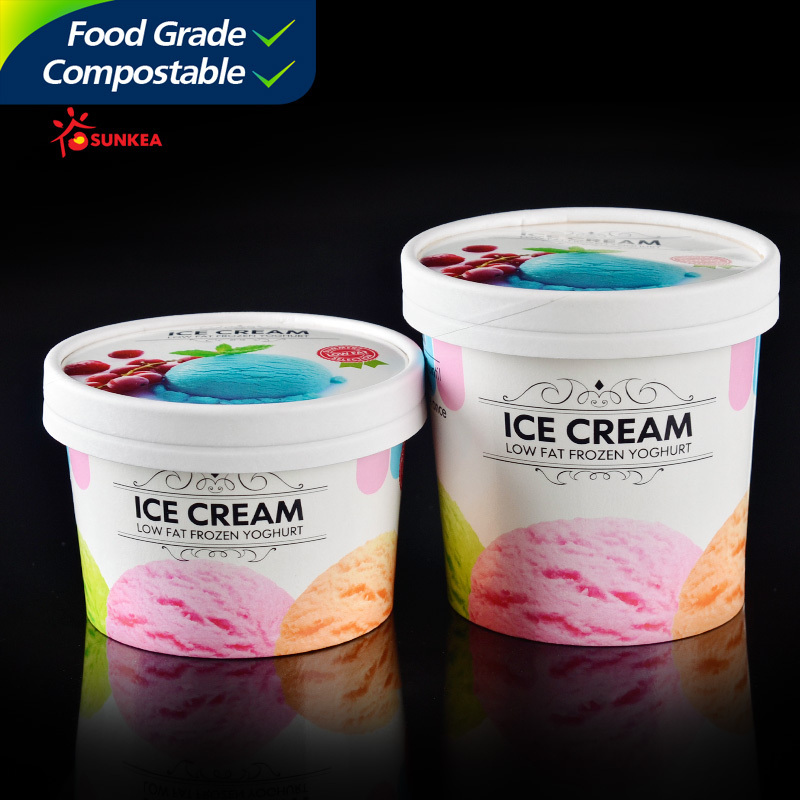 Ice cream cup, paper ice cream packaging, packaging for ice cream