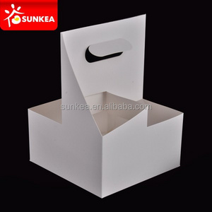 Durable cardboard takeaway coffee paper cup holder