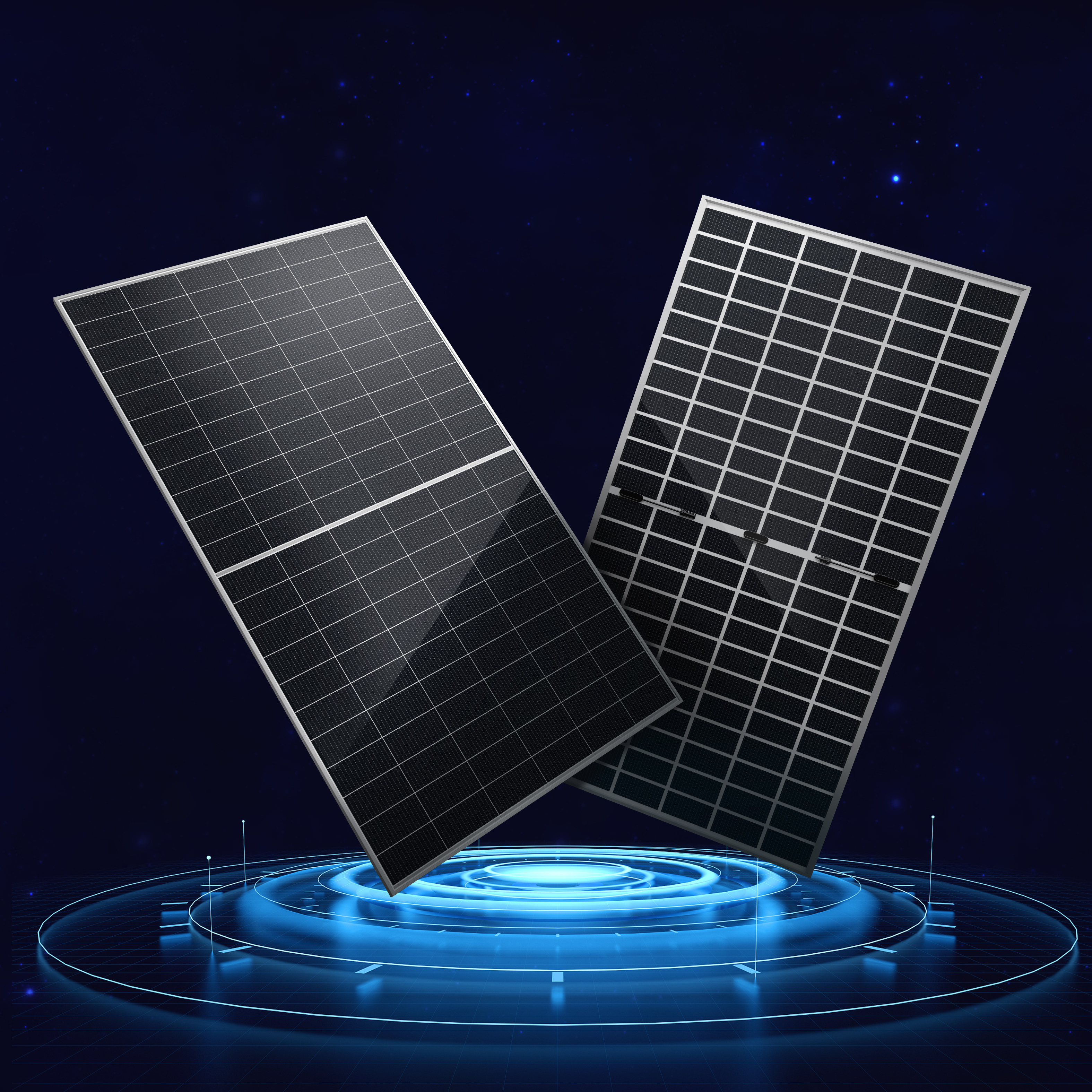 Monocrystalline Hjt Black Silicon 210Mm 132Cells Solar Energy Panels 600W 620W 630W 640W 650W 700 Watt Photovoltic Pv Module