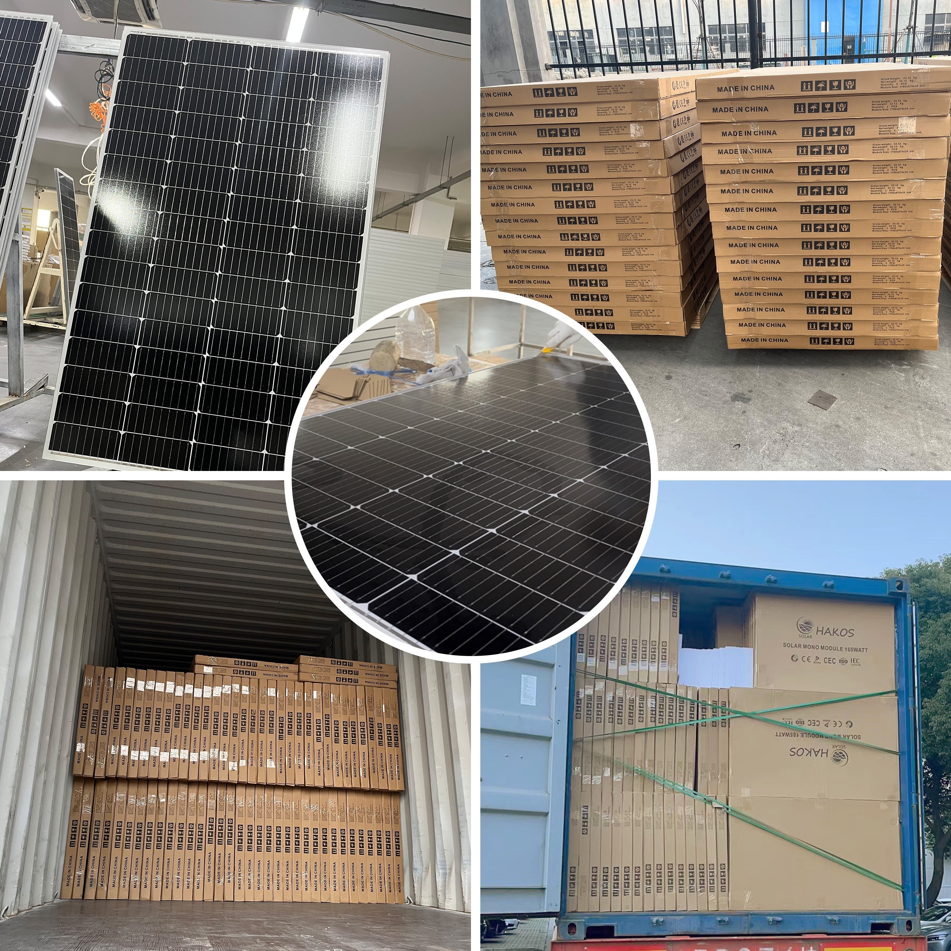 Customized Solar Panel 100w 120 watt 150wp 200wp 250w 300w solar panel 180v solar panel 160w solar module free sample