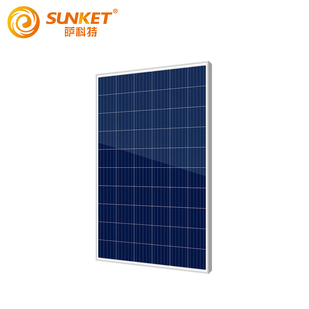 SUNKET Mono and Poly Solar Panel 20w 30w 40W 50 w100W 150W 200 w 250w 260 W 300w