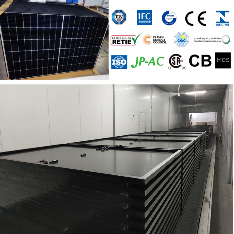 500w 550w watt monocrystalline solar cell solar panels 5bb 10bb 48v 96 solar cell 500 watt PV module