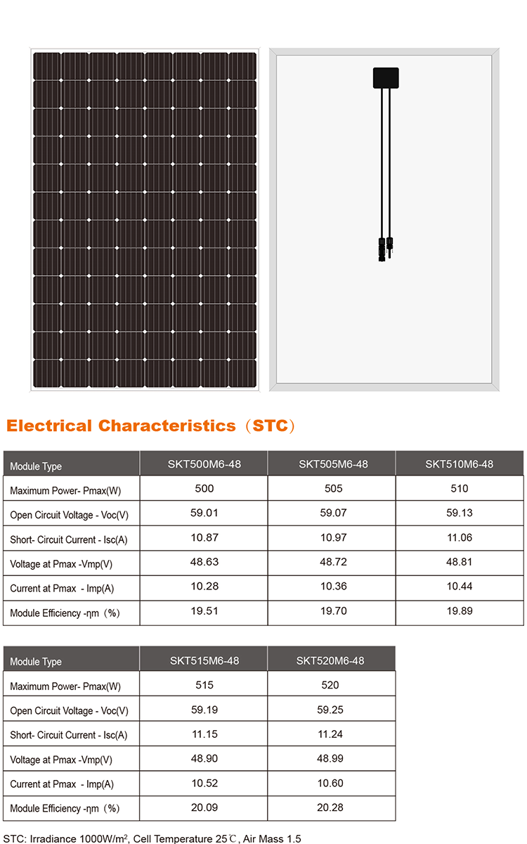 450w 480w 500w sun power mono solar panel 1000w solar panel