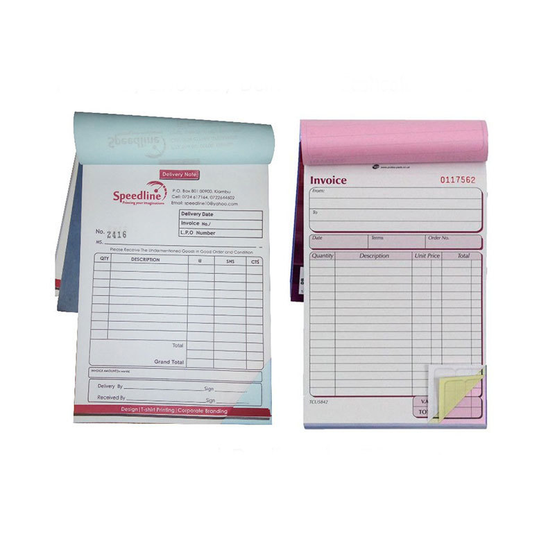 Sunkey High Quality Letter Size 3 Plys Continuous Carbonless Computer Paper NCR Paper Sheets Form Copies For Invoice