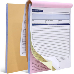 Sunkey Custom Sales Order Book Receipt Invoice 1 2 3 4 5 6 Ply 9.5x11 Inch NCR Computer Continuous Carbonless Paper Ream