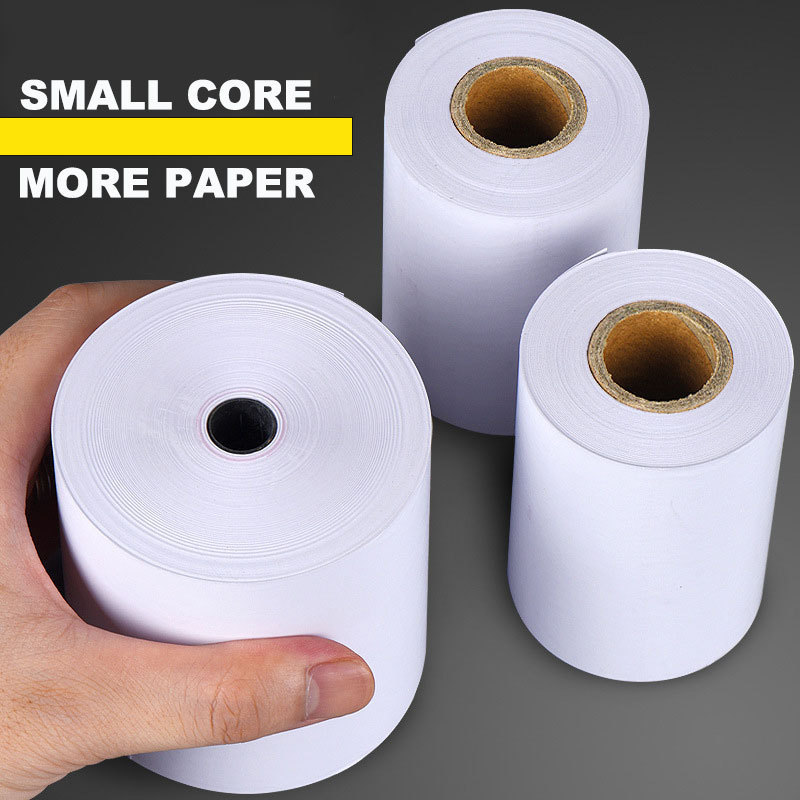 Sunkey 80x80 mm 57x40 mm Factory Direct Thermal Paper Roll 80mm Cash Register Paper For POS ATM Bank Thermal Paper Receipt Roll